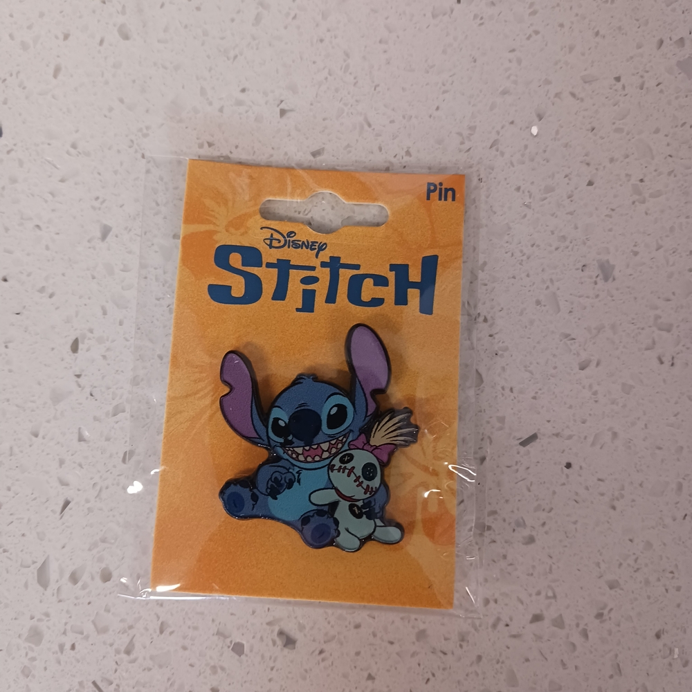 Disney Enamel Stitch Pin New In Package